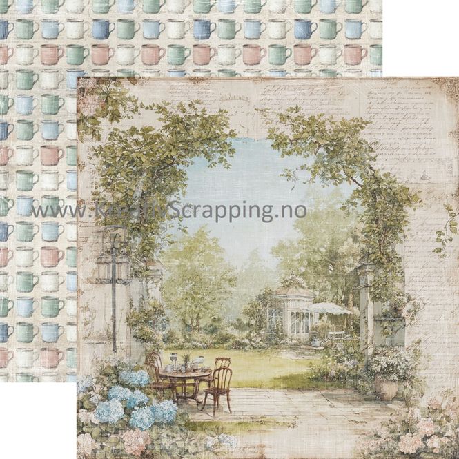 Hovedbilde Reprint - 12x12 - RP0741 - Quiet Moments - Afternoon Tea