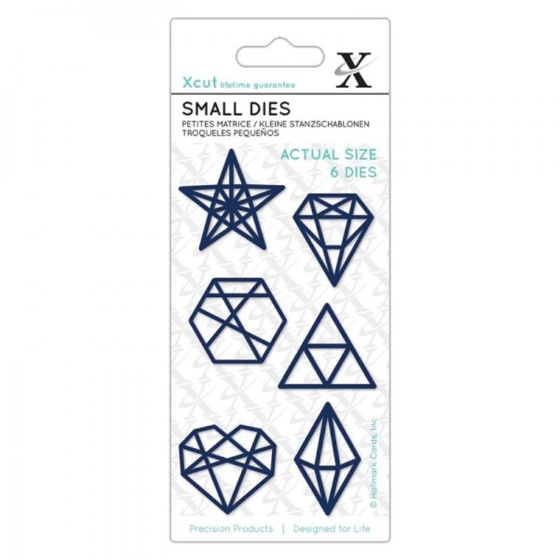Xcut Dies - XCU 504115 - Geometric Shapes - Small dies