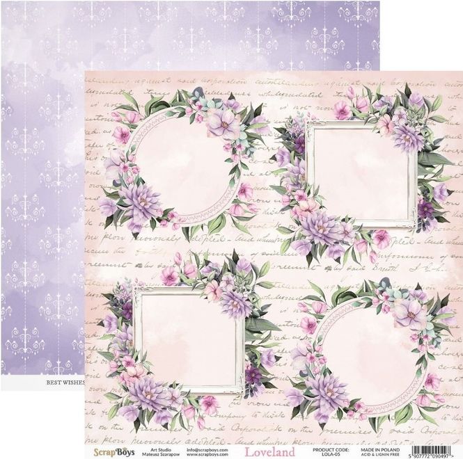 Hovedbilde ScrapBoys - Loveland - 12x12 - LOLA-05