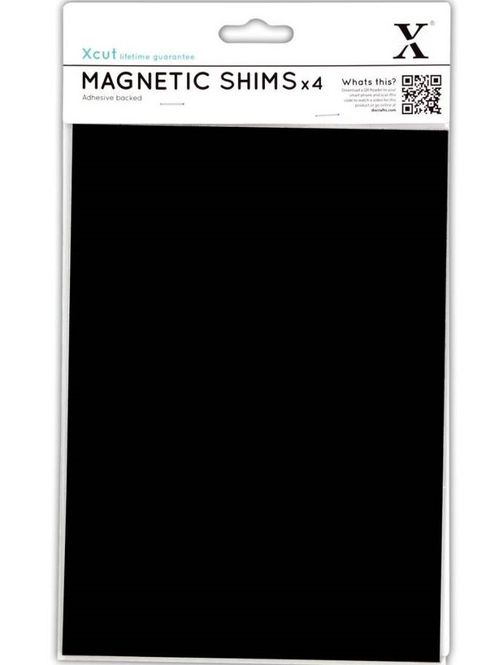 Hovedbilde Xcut - XCU 268013 - Magnetic Shims - A5 - Adhesive Backed - 4stk