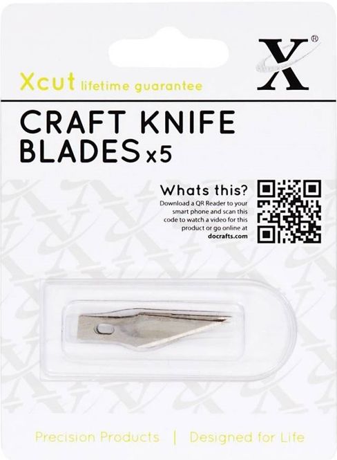Hovedbilde Xcut - XCU 255101 - Craft Knife No. 1 - Spare Blades - 5 pk
