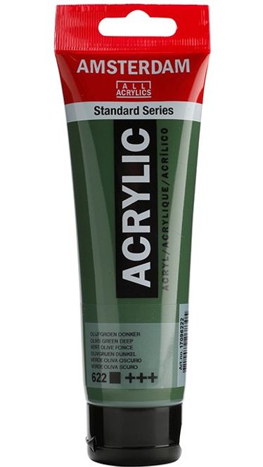 Hovedbilde Amsterdam - Acrylic Standard - 120ml - 622 Olive green deep