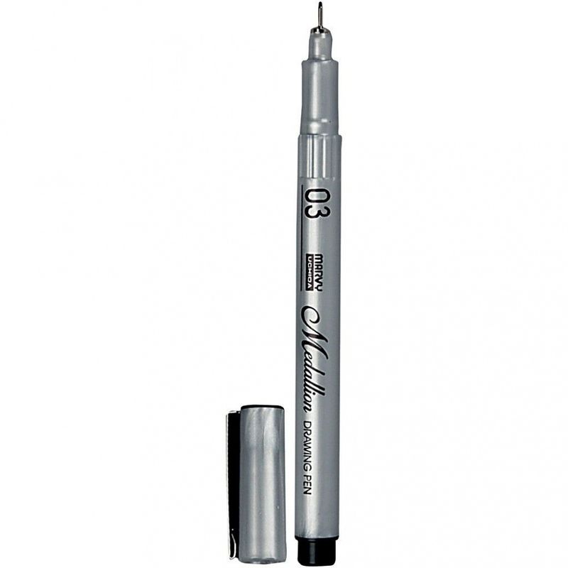 Marvy Uchida - 8080 - Medallion - Drawing Pen - Black - 0,3 mm