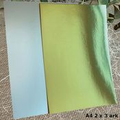 Glitter, foil, metallic & perlemor ark