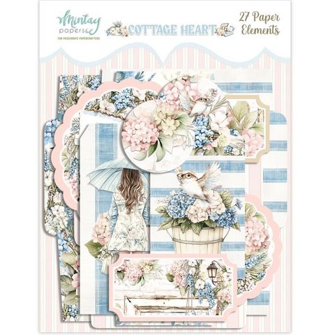 Hovedbilde Mintay - COH - Cottage Heart - Paper Elements - 27 pcs