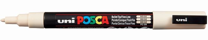 Hovedbilde Uni POSCA - PC-3M - Fine 0,9-1,3mm - 45 - Beige