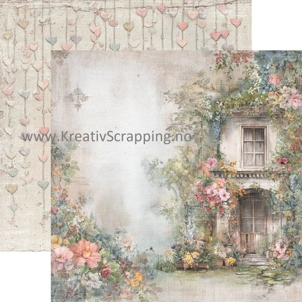Reprint - 12x12 - RP0763 - The Pottery - Blooming Entrance