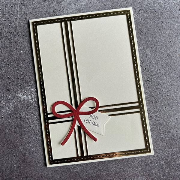 Simple and basic - Dies - SBD352 - A6 Cover w/ Stripes