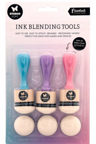 Studio Light - Ink Blending Tools + Foam Pads