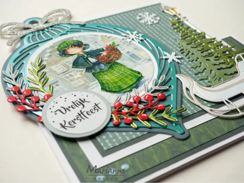 Marianne Design - LR0871 - Creatables - Open Christmas Bauble