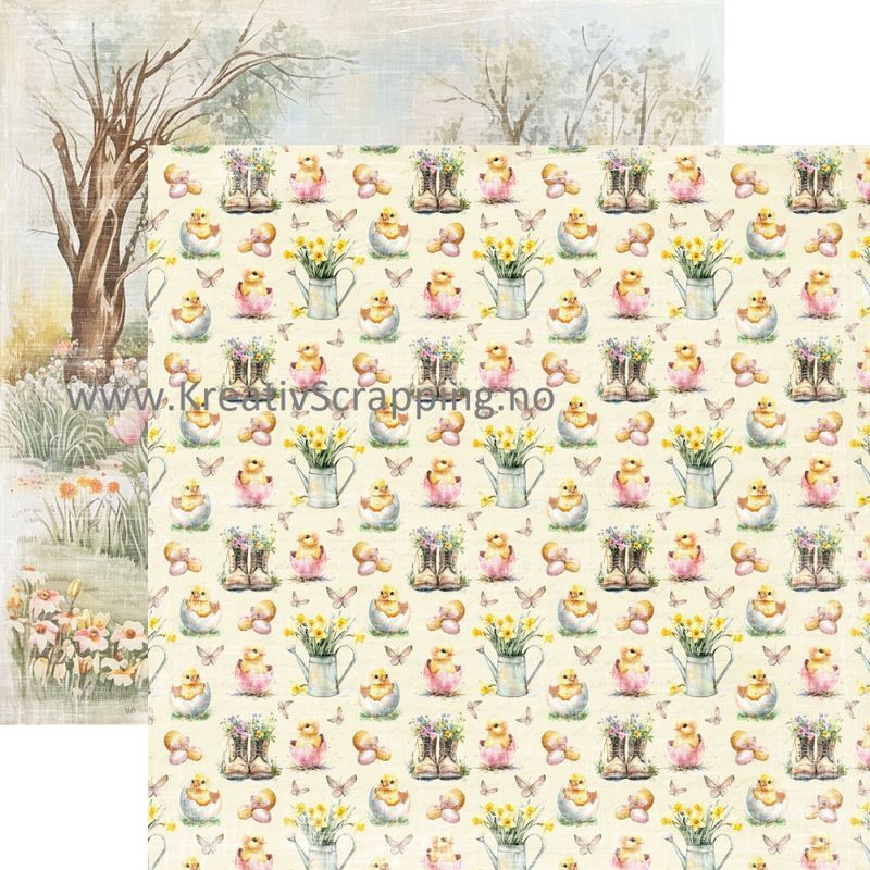 Reprint - 12x12 - RP0683 - Hello Easter - Easter