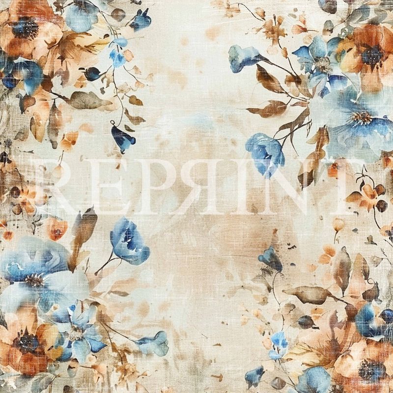 Reprint - 12x12 - RP0655 - Hello Fall - Flowers