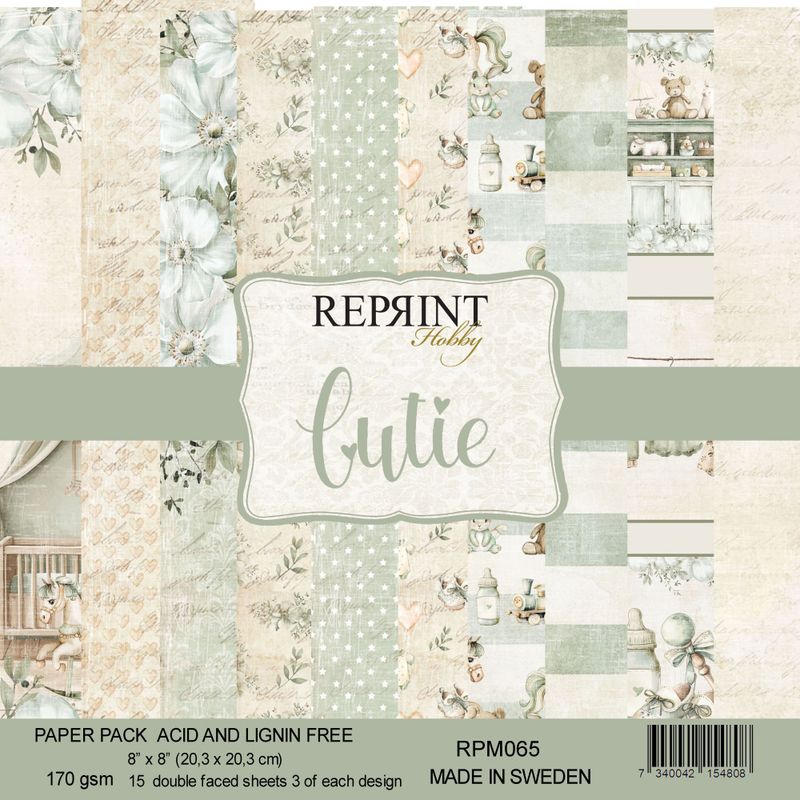 Reprint - 8x8 - RPM065 - Cutie - Paper Pack