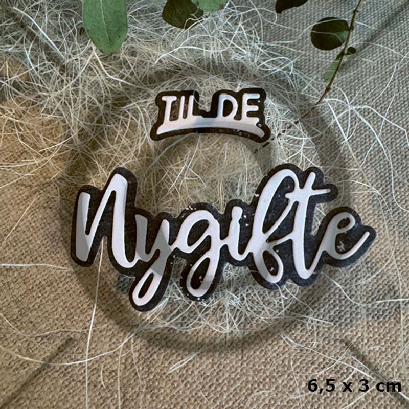 Papirdesign - Dies - PD 1426 - Til de nygifte