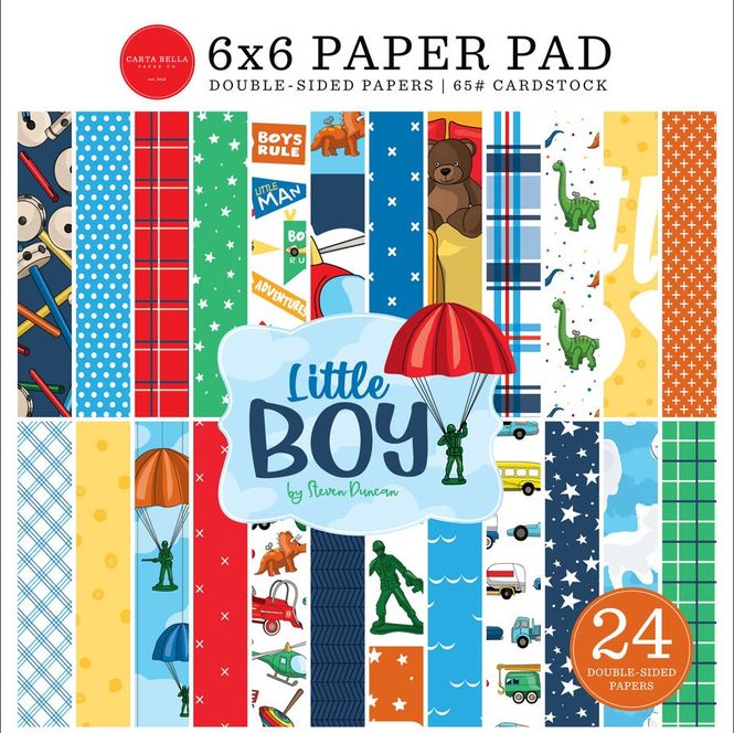 Hovedbilde Carta Bella - Little Boy - 6x6 Paper Pad