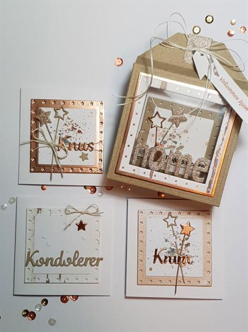 Hovedbilde Simple and basic - Dies - SBD193 - Star Framed - Square