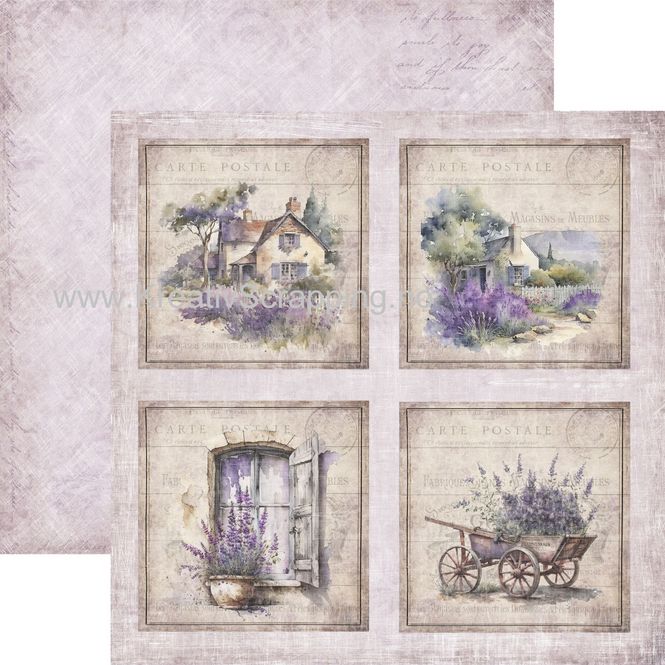 Hovedbilde Reprint - 6x6 - RPP082 - Provence Paper Pack