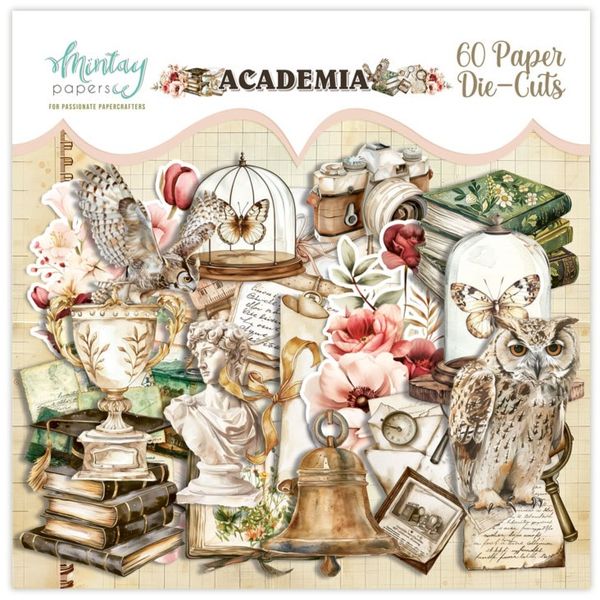 Mintay - ACA - Academia - Paper Die-Cuts - 60 pcs