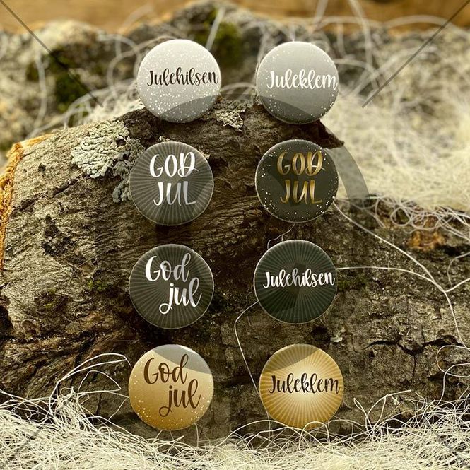 Hovedbilde Papirdesign - Chipboard - PD 01030 - Jul 001 - Sort