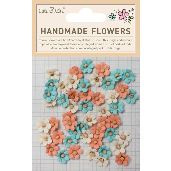 Hovedbilde Little Birdie - Handmade Flowers - Esme - Sun & Rain - 50 stk