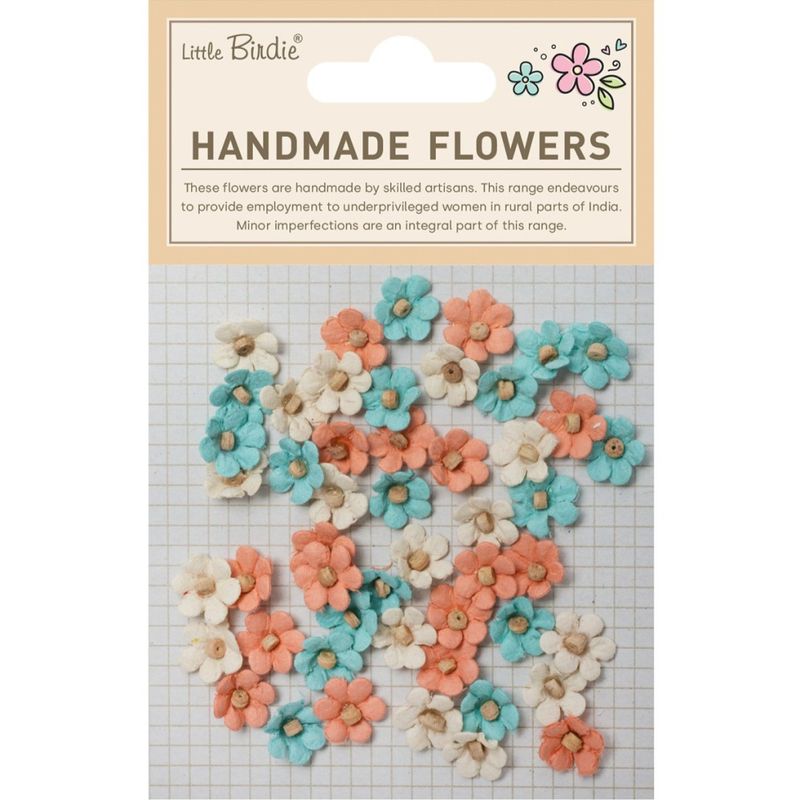 Little Birdie - Handmade Flowers - Esme - Sun & Rain - 50 stk