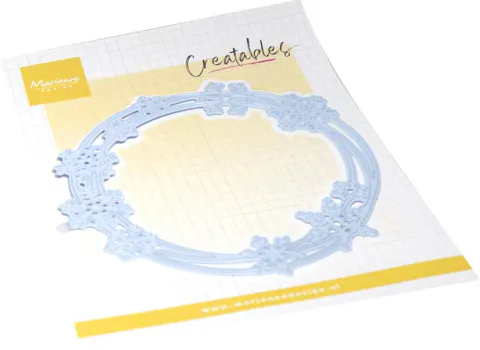 Hovedbilde Marianne Design - LR0928 - Creatables - Ice crystals - circle