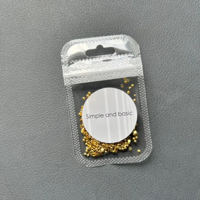 Hovedbilde Simple and Basic - SBA502 - Halvperler - 2mm - Polished Gold