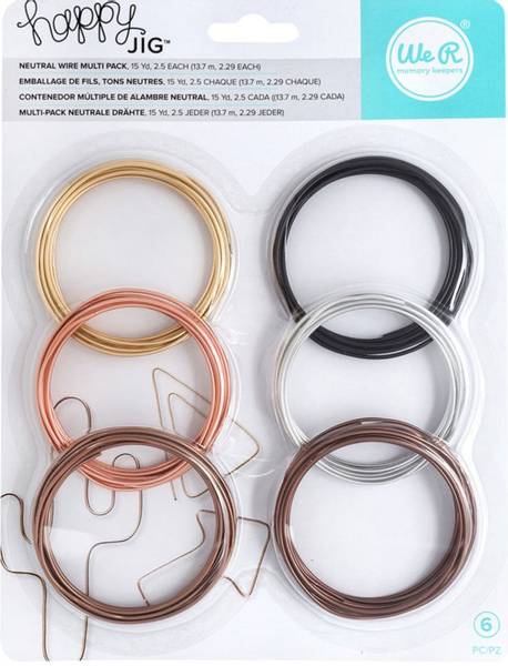 We R Memory Keepers - Happy Jig - Color Wire - Neutral