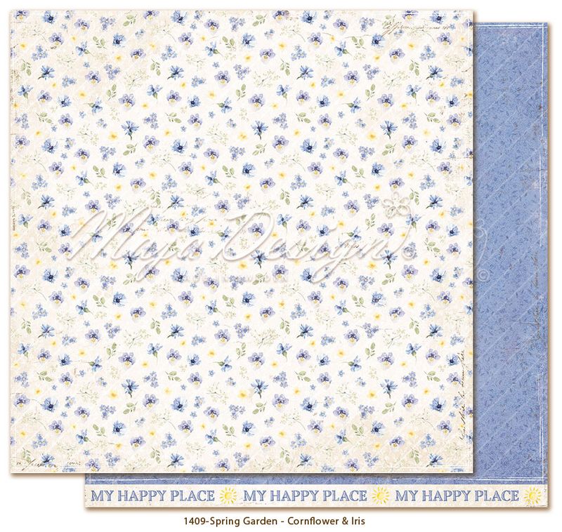 Maja Design - 1426 - Spring Garden - 12x12 Paper Pack - inkl monochromes