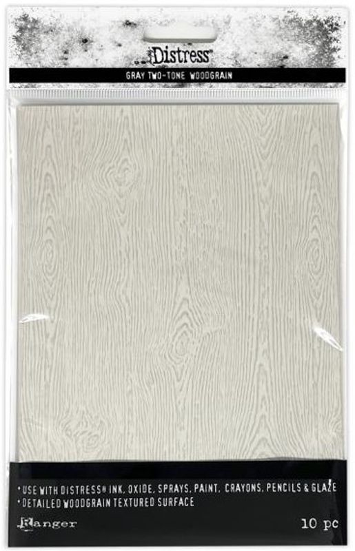 Ranger - Distress Woodgrain Cardstock - 5x7