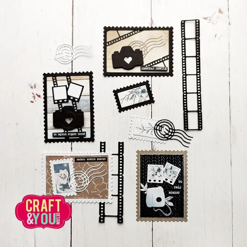 Craft & You - Dies - CW266 - Film Strip 2,4 x 14 cm