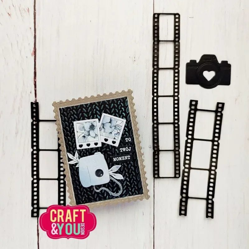 Craft & You - Dies - CW266 - Film Strip 2,4 x 14 cm