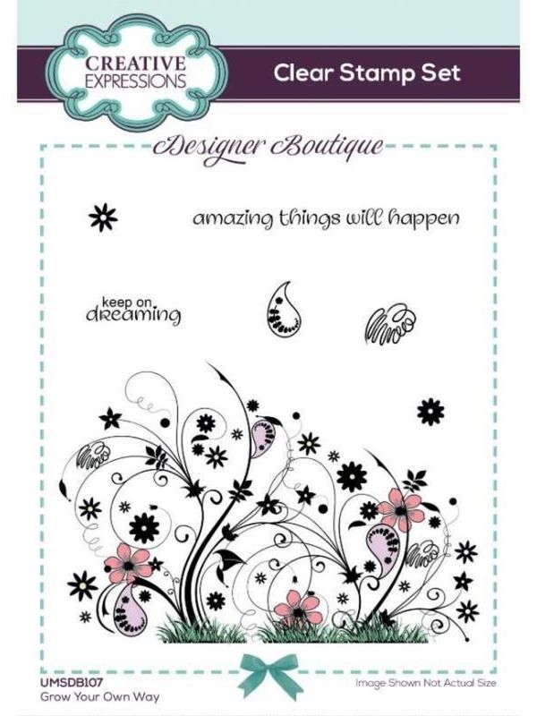 Creative Expressions - Clear Stamps A6 - Grow Your Own Way 