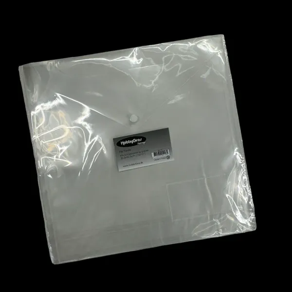HobbyGros - Storage - Plastic File Folder - 12x12 inch - 1 stk