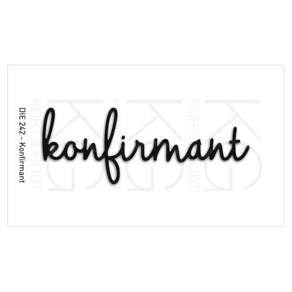 Kort & Godt - Die 242 - Konfirmant