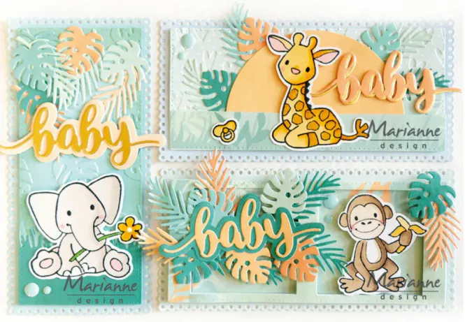 Hovedbilde Marianne Design - LR0793 - Creatables - Baby (text)