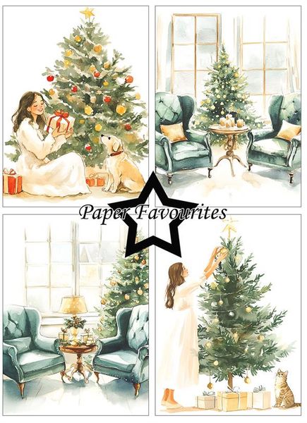 Paper Favourites - A6 Paper Pack - PFA585 - Cozy Christmas