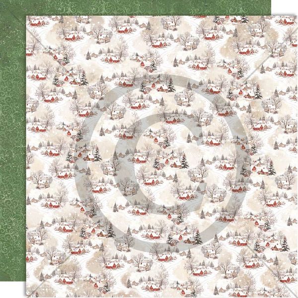 Papirdesign - 12x12 - PD 1551 - Julekveld - Juleby