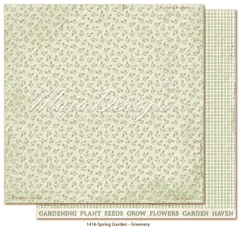 Maja Design - 1426 - Spring Garden - 12x12 Paper Pack - inkl monochromes