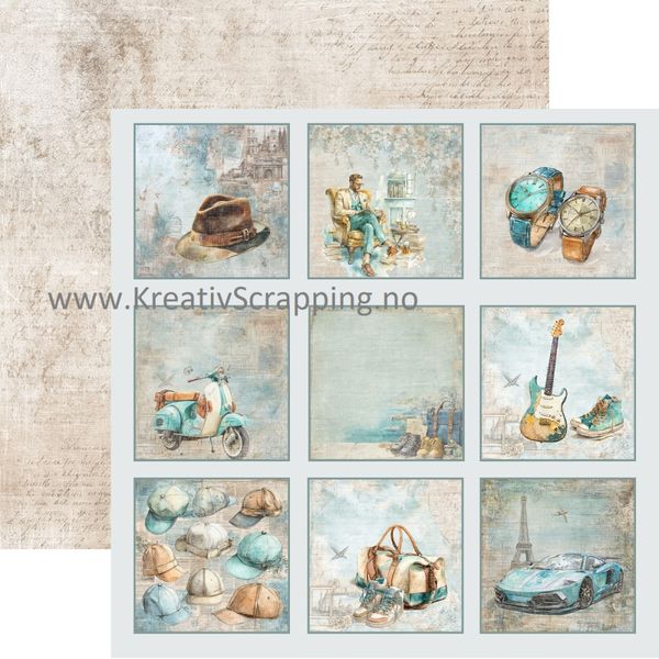 Reprint - 6x6 - RPP113 - Masculine Moments - Paper Pack