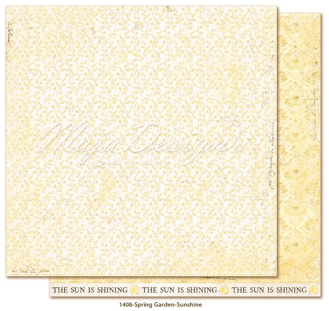 Hovedbilde Maja Design - 1426 - Spring Garden - 12x12 Paper Pack - inkl monochromes