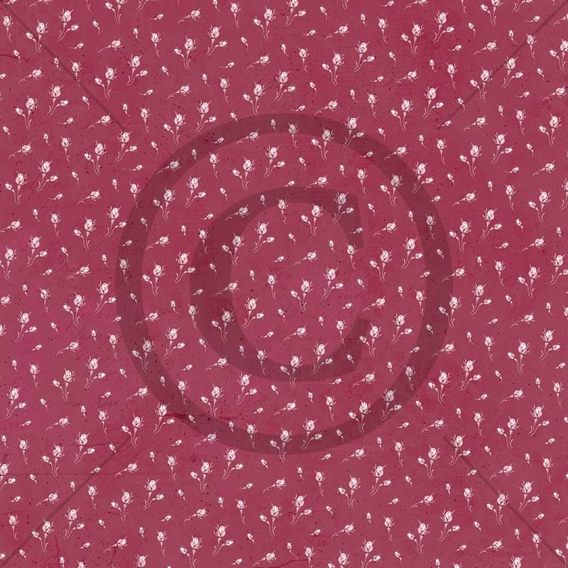 Papirdesign - 12x12 - PD 01053 - Verdifull - Rosehage