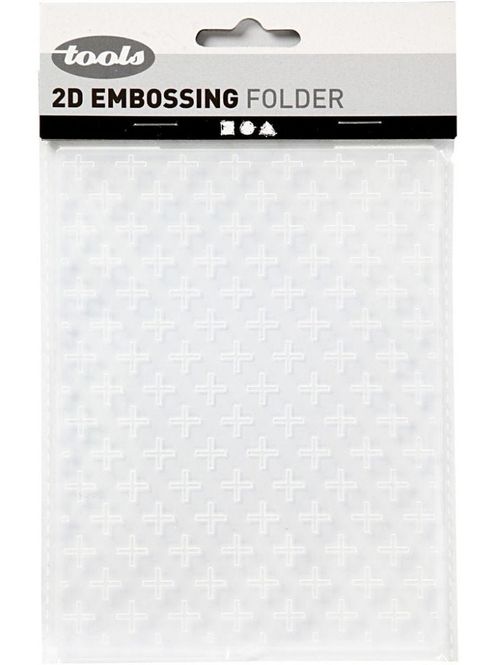 Hovedbilde Creotime - Embossing folder - 11770 - Kors 