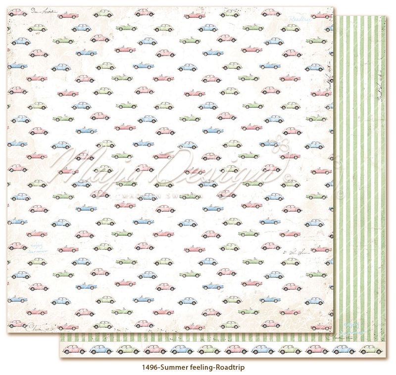Maja Design - 1508 - Summer Feeling - 12x12 Paper Pack - inkl monochromes
