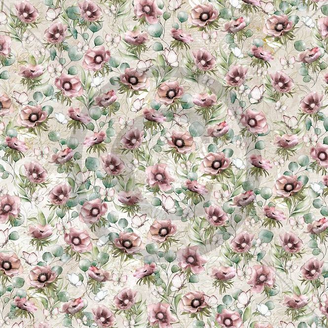 Hovedbilde Papirdesign - 12x12 - PD 01055 - Verdifull - Hageblomster
