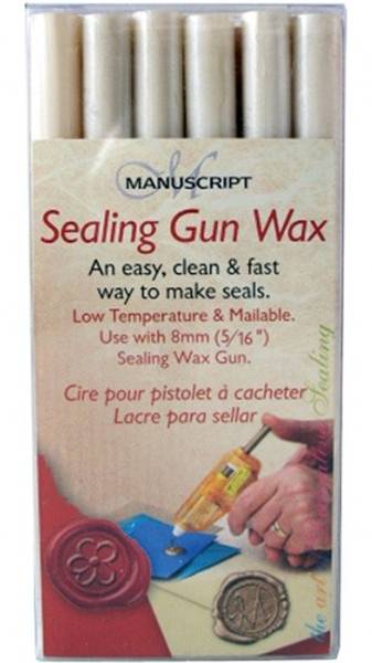 Manuscript - Sealing Gun Wax - Perlemor - 6stk