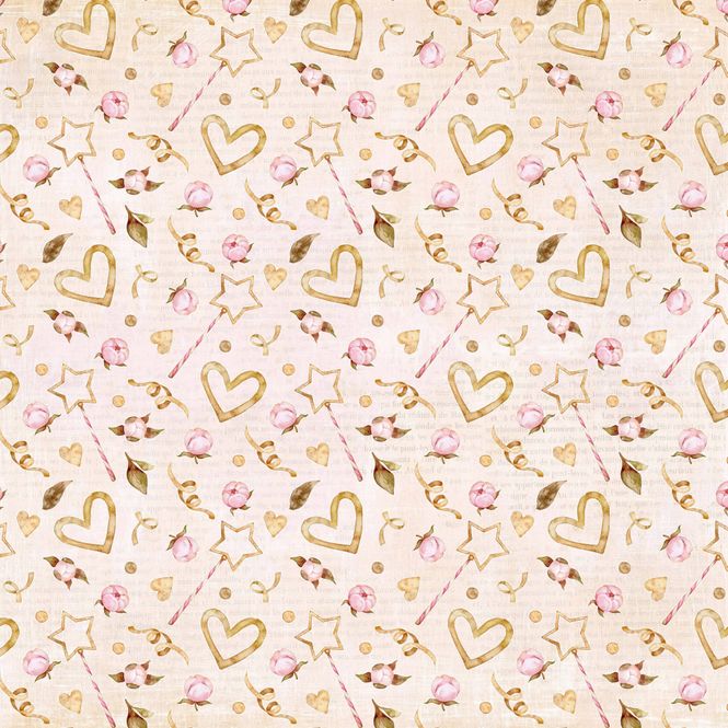 Hovedbilde Reprint - 12x12 - RP0533 - Teddy Girl - Party