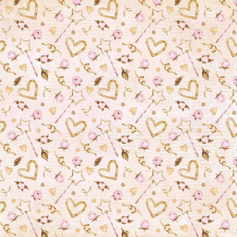 Reprint - 12x12 - RP0533 - Teddy Girl - Party