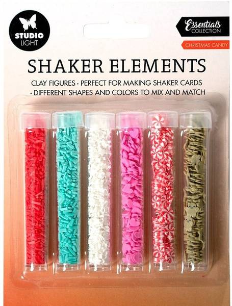 Studio Light - SHAKE01 - Shaker Elements - Christmas Candy