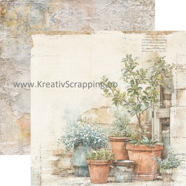 Reprint - 12x12 - CRP101 - The Pottery - Paper Pack